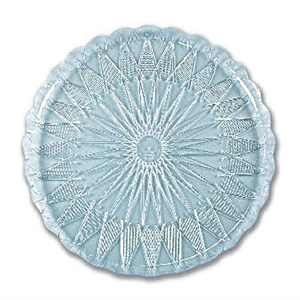 صحون كريستال 30سم